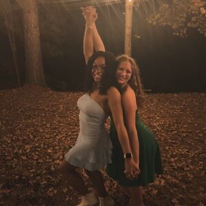 Elegant Blue Strapless Dress